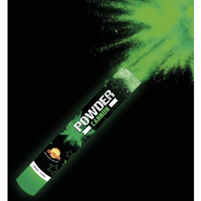 Práškové konfety 30 cm zelené – Zboží Dáma