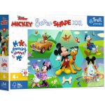 TREFL Super Shape XXL Mickey Mouse: Zábava 60 dílků – Zboží Mobilmania