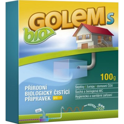 Druchema Bio Golem, aktivátor septiků, bakterie do žump a septiků, 100 g – Hledejceny.cz