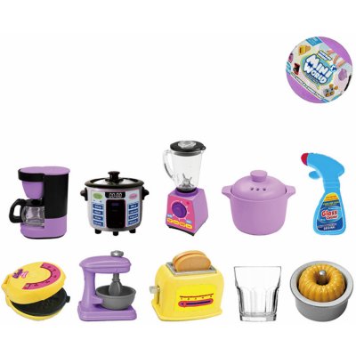 MAC TOYS Mini World Domáci spotřebiče různé druhy s překvapením – Zboží Dáma MAC TOYS Mini World Domáci spotřebiče různé druhy s překvapením – Zboží Dáma