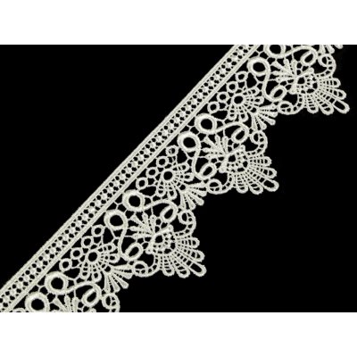 Vzdušná krajka šíře 65 mm krémová světlá 1m – Hledejceny.cz