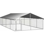 vidaXL Venkovní psí kotec se střechou 600 x 300 x 150 cm – Sleviste.cz