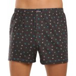 Gina pánské trenky volné šité s potiskem 75201P lékořice žlutá – Zboží Dáma