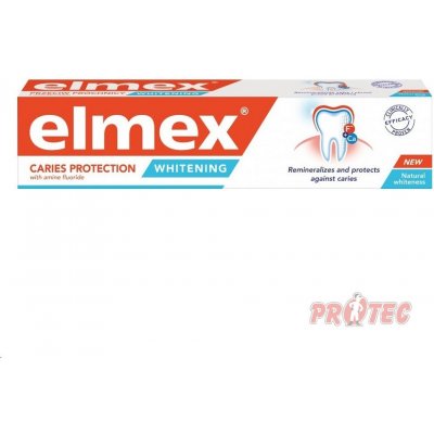 Elmex Caries Protection Whitening zubní pasta 75 ml – Hledejceny.cz