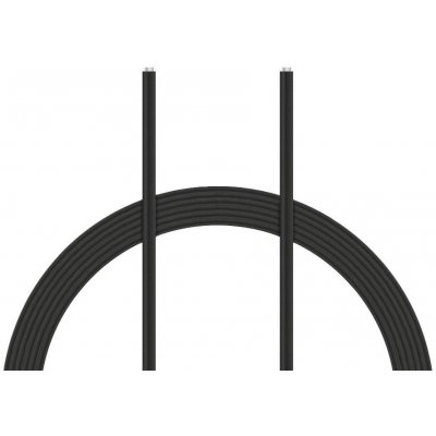 Kavan Kabel silikon 0.25mm2 1m černý – Zboží Dáma