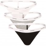Calvin Klein 3PACK dámská tanga vícebarevná (QD5308 6H3) – Hledejceny.cz