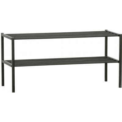 Woood Černý kovový botník Mahon 85x36 – Sleviste.cz