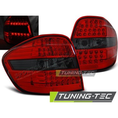 Mercedes M-klasa W164 2005-08 zadní lampy red smoke LED – Hledejceny.cz