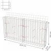 Pletiva TopGabion Gabionový koš s víkem: 200×20×100 cm - oko sítě 10×5 cm