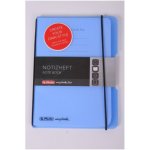 Herlitz sešit flex A6 čtverečkovaný PP modrý – Zboží Dáma