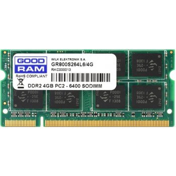 GOODRAM SODIMM DDR2 4GB 800MHz CL6 GR800S264L6/4G