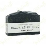 Almara Soap přírodní mýdlo Black As My Soul 100 g – Hledejceny.cz