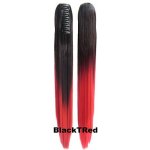 Girlshow Culík, cop na skřipci - rovný 60 cm - Ombre styl odstín Black T Red – Hledejceny.cz