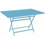 Fermob Caractére 128 x 90 cm kovový skládací stůl Světle modrý – Hledejceny.cz