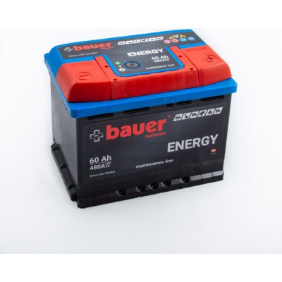 BAUER Energy 60Ah 12V BA95607 – Zboží Mobilmania