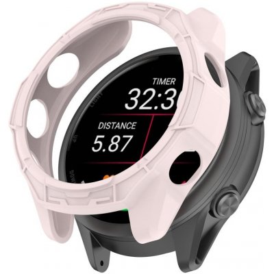 VSECHNONAMOBIL 114826 TPU HALF COVER Kryt pro Garmin Forerunner 570 42mm růžový – Zboží Živě