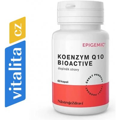 Epigemic Koenzym Q10 bioactive 60 kapslí – Hledejceny.cz