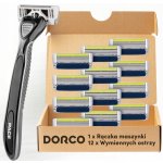 Dorco Pace 6 Pro 12 ks – Zboží Dáma