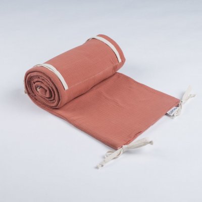 Tulimese Mantinel do postýlky mušelínový lososový – Zbozi.Blesk.cz