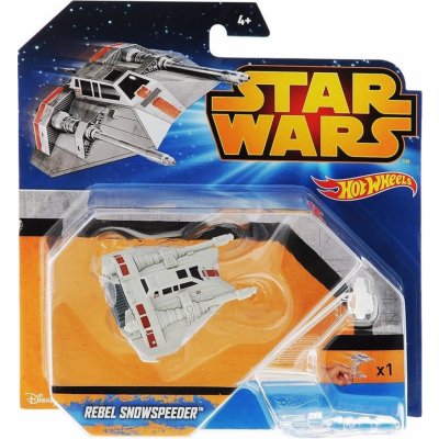 Mattel Hot Weels Star Wars Hvězdná loď Rebel Snowspeeder – Zboží Mobilmania