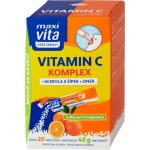 Maxi Vita Vitamin C komplex, acerola, šípek a zinek 20 sáčků – Hledejceny.cz