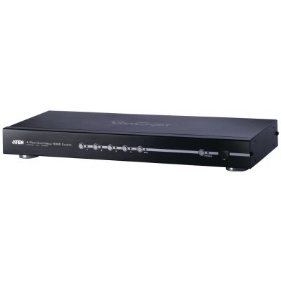 Aten VS-482 4-portový HDMI přepínač, RS-232, extra audio – Zbozi.Blesk.cz