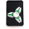 Fidget spinner Fidget Spinner Silver Crab HQ zelený