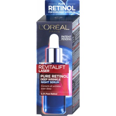 L'Oréal Revitalift Laser X3 Night Serum s retinolem 30 ml – Zbozi.Blesk.cz