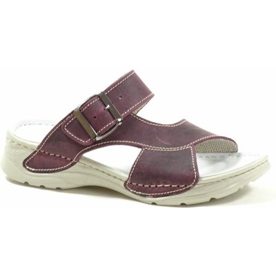 Santé D/18/78/SP dámské zdravotní pantofle plum – Zbozi.Blesk.cz