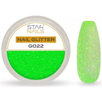 Starnails Nail Art zdobení glitter G022 – Hledejceny.cz