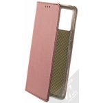 1Mcz Magnetic Book flipové Realme 8i tmavě červené – Zboží Živě