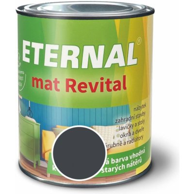 Eternal mat Revital 0,7 kg antracitový – Zbozi.Blesk.cz