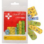 FIXAplast FIRST AID Kids náplast mix 24 ks – Hledejceny.cz