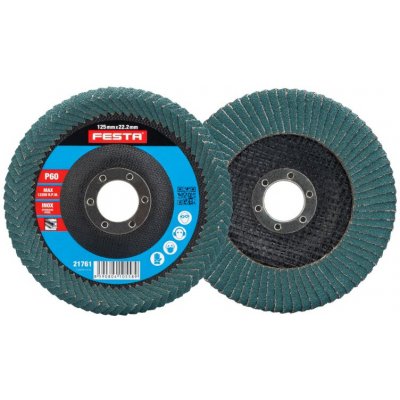 Festa Kotouč lamelový oboustranný 125 mm P60 21761 – Sleviste.cz