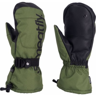 Meatfly rukavice Osbourne olive – Zboží Dáma