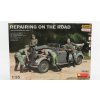 Model MiniArt Repairing on the Road Typ 170V Cabrio 4 fig 35295 1:35