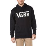 Vans CLASSIC PULLOVER HOODIE Black/White – Zboží Dáma