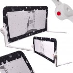 Guimo 5320 zábrana na postel 150 cm šedá – Zboží Dáma