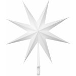Vánoční špička na stromeček průměr 30 cm Broste TOP STAR stříbrná – Hledejceny.cz