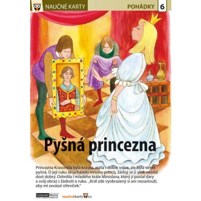 Pyšná princezna - Naučná karta – Zbozi.Blesk.cz