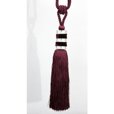 EUROFIRANY DEKORAČNÍ ŠŇŮRA NA ZÁVĚS 1141 FIALOVÁ – Sleviste.cz