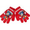 Dětské rukavice Disney Mickey mouse červené chlapecké rukavice
