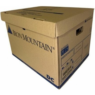 Iron Mountain Archivační krabice - hnědá 42 x 31 x 32 cm 1 ks – Zboží Mobilmania