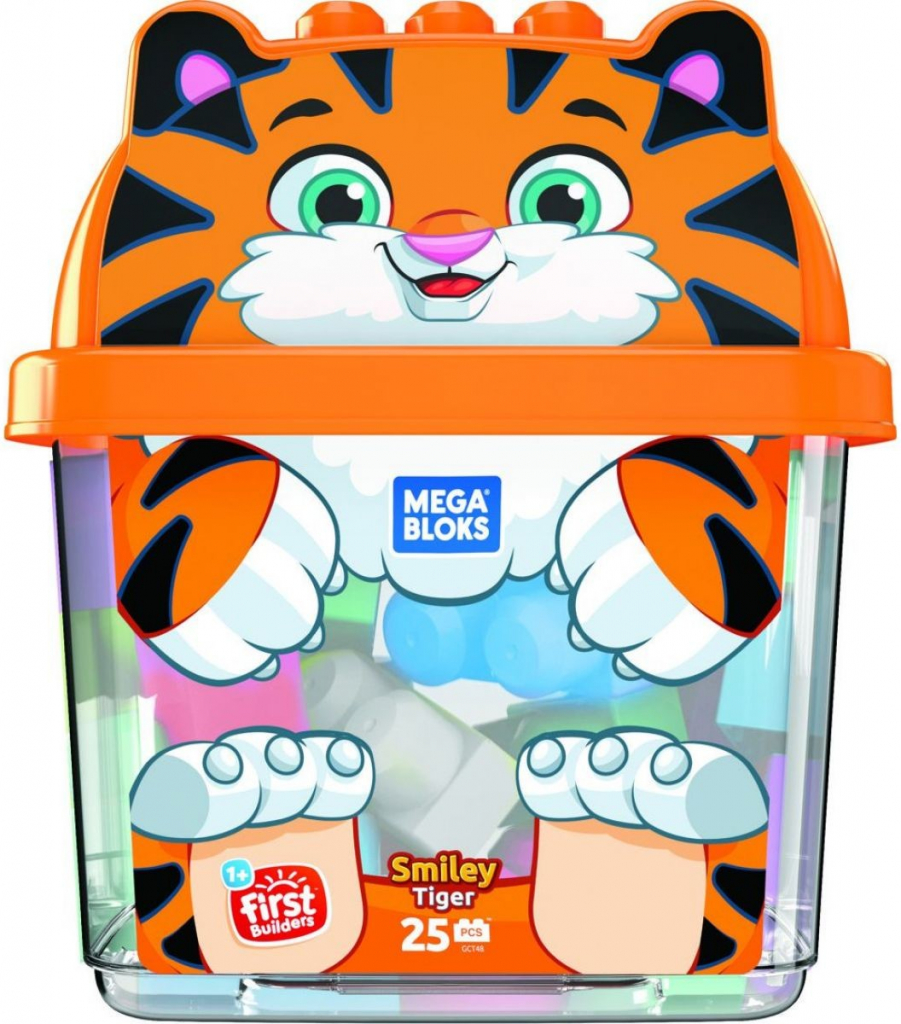 mega bloks smiley tiger