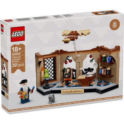 LEGO® 40902 Pocta Leonardu da Vincimu – Zboží Živě