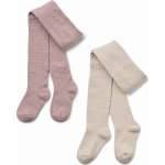2 páry dětské merino punčocháče Karla Dry rose WHEAT – Zboží Dáma