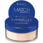 Rimmel London Match Perfection pudr 1 Transparent 10 g – Zbozi.Blesk.cz