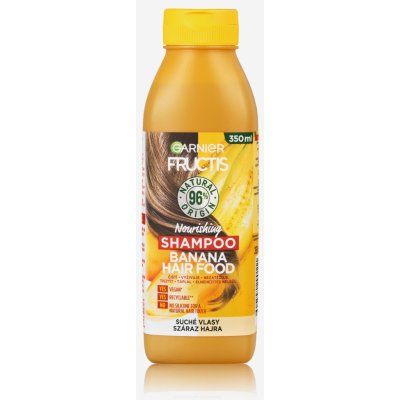 Garnier Fructis Banana Hair Food šampon pro suché vlasy 350 ml – Hledejceny.cz