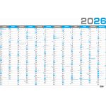 Nástěnný roční B1 modrý 2026 – Zboží Dáma