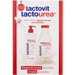 Lactovit Lactourea regenerační tělové mléko 400 ml + regenerační sprchový gel 500 ml dárková sada – Hledejceny.cz